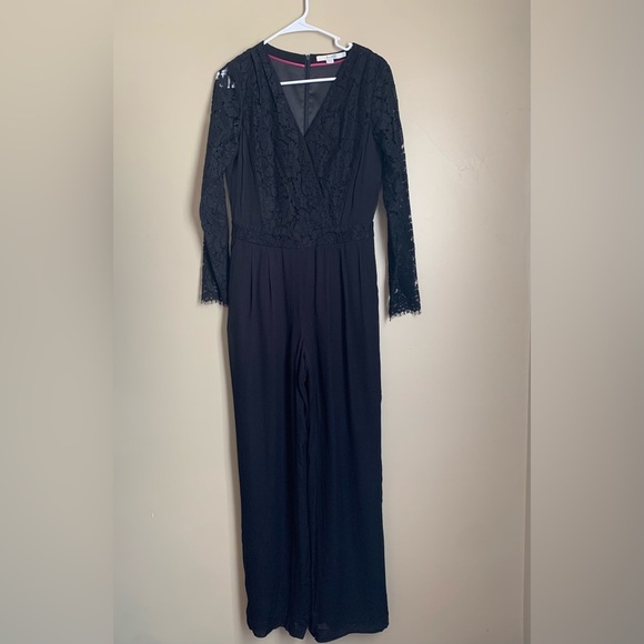 BODEN Black Lace Romper Jumpsuit pantsuit - Picture 1 of 10